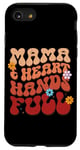 iPhone SE (2020) / 7 / 8 Mama Heart Hands Full Retro Floral Typography Case