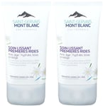 Saint-Gervais MONT BLANC Soin Lissant Premières Rides Crème 2x40 ml