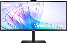 SAMSUNG  S6 LS34C652VAUXXU Wide  HD 34" Curved  Monitor QHD DELL