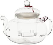 Wilmax WL-888813/A Théière en verre borosilicate avec filtre en verre 770 ml