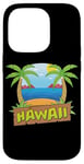 Coque pour iPhone 14 Pro Aloha Hawaii Surf Beach Vintage Maui Vacances Hawaïennes Surf Beach