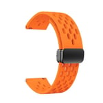 Bracelet Magneticbreathsilicon Phonecare Pour Samsung Galaxy Watch7 Lte - 40mm - Orange