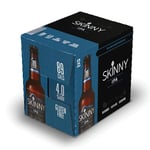 Skinny IPA, 4.0% Beer, Gluten FREE Beer, Full Flavoured, Low Calorie Beer, Low Carb Beer, Vegan & Kosher Certified IPA With Premium Taste, 12 x 330ml Bottles