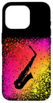 Coque pour iPhone 16 Pro Art pour Professeur Saxophone Une Saxophone Alto Génial