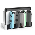 Nintendo Switch Joy Con Controller Laturi Telakointi Teline Station Teline Switch NS Joy-Con Game Support Dock lataamista varten