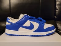 Nike Dunk Low By You UK 11 EUR 46 White Game Royal Blue DO7314 991