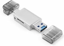 Carte USB-C Type C/USB 2.0 à NM Nano Carte mémoire TF Lecteur de Carte Micro SD pour téléphone série Mate et Ordinateur Portable