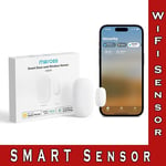 Smart Door Window Sensor Meross WiFi Home Security Real Time Alerts