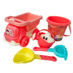 6Pcs Beach Bucket Sand Set Sand Play Sandpit Water Beach Toys Seaside Tool6501