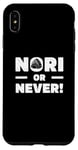 Coque pour iPhone XS Max Nori Or Never Funny Japanese Food Aover Musubi Fans d'Onigiri