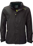 PRO-X elements Phase Blouson transitoire Homme, Anthracite, Citron Vert Sauvage, XXL