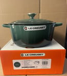 Le Creuset Cast Iron Signature Round Casserole 28cm Artichaut  NEW