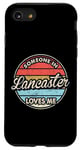 Coque pour iPhone SE (2020) / 7 / 8 Quelqu'un à Lancaster m'aime City, États-Unis, États-Unis