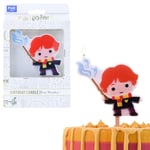 PME Harry Potter Bougie Personnage de Ron Weasley, pour les anniversaires