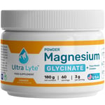 Ultra Lyte Magnesium Glycinate 180g Refreshing Orange Flavor + Trace Minerals