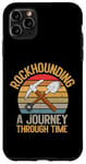 Coque pour iPhone 11 Pro Max Collection de minéraux Rockhounding : un voyage dans le temps