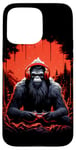 Coque pour iPhone 15 Pro Max Bigfoot Gamer Graphic Art - Joueur de jeux vidéo amusant