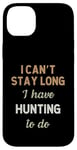 Coque pour iPhone 14 Plus Hunter Hunting Fishing Deer Game Hobby Job Pour homme et femme