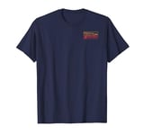 Back To The Future Gradient Neon Pocket Logo T-Shirt