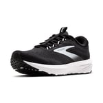 Brooks Women's Revel 7 Sneaker, Black White, 4.5 UK