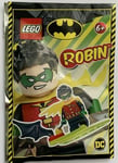 FIGURINE NEUF POLYBAG LEGO DC COMICS BATMAN FOIL PACK 212114 ROBIN SURF VOLANT