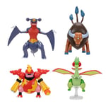 Pokémon Battle Feature Figure 4 Pack - Features Four 4.5-Inch Battle Ready Figures