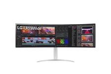 LG 49WQ95X-W 49 5120 x 1440 (UltraWide) HDMI DisplayPort USB-C 144Hz Dockingskærm