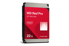 WD Red Pro WD221KFGX - 22 TB - HDD - 7200 rpm - SATA 6Gb/s