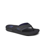 Reef Mens Fanning Raven Sandals - Black - Size UK 11