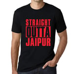 Homme Tee-Shirt Tout Droit Sorti De Jaipur - Straight Outta Jaipur - T-Shirt Graphique Éco-Responsable Vintage Cadeau Nouveauté