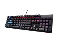 Acer Predator Aethon 303 - Tangentbord - Gaming - Bakgrundsbelyst - Usb - Tangentbrytare: Kailh Blue - Svart - Detaljhandel