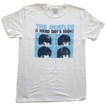 The Beatles Men's HDN Pastel Short Sleeve T-Shirt, White, X-Large