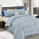 Italian Bed Linen Fantasy Duvet Cover (Made in Italy), Indie, Double