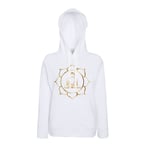 Sweat À Capuche Buddha Dore Lotus Meditation Bien Etre Buddhisme Mandala