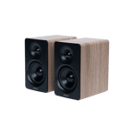 Edifier M60 compact desktop speakers Classic Oak  66W  Bluetooth 5.3  USB-C  AUX