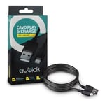 Câble MicroUSB Qubick Câble Play & Charge PS4 XB1 ACMU0031