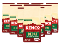 Kenco Decaffeinated Instant Coffee Vending Bag 10 x 300g Pack