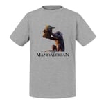 T-Shirt Enfant The Mandalorian - Roi Lion Parodie Film Series