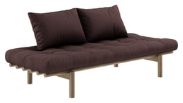 Karup Design Pace Daybed Sovesofa, Brunlakkert furu, Brown