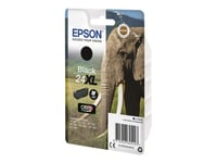 Epson 24Xl - 10 Ml - Xl - Svart - Original - Blære Med Rf-Alarm - Blekkpatron - For Expression Photo Xp-55, 750, 760, 850, 860, 950, 960, 970  Expression Premium Xp-750, 850