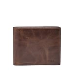 Fossil Portefeuille pour Homme, Poche à Monnaie Marron foncé, Taille Unique, Portefeuille