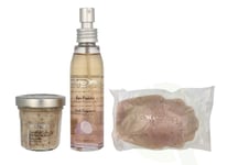 Blancreme Season Essentials Set - Coconut & Lychee 160 ml Fresh Fragrance 50ml/Soap 70gr/Body Scrub 40ml