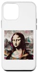 Coque pour iPhone 12 mini Illustration artistique de graffiti de Léonard de Vinci, Mona Lisa