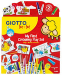 GIOTTO be-bè - Big and baby animals - My First Colouring Play Set