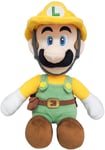 Super Mario All Star Collection 10 Inch Plush Builder Luigi