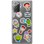 ERT GROUP mobile phone case for Samsung GALAXY NOTE 20 original and officially Licensed Disney pattern Toy Story 015 optimally adapted to the shape of the mobile phone, partially transparent