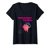 Black Sabbath Official Paranoid Motion Trails V-Neck T-Shirt