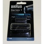 Tête de rasoir - BRAUN - 11B - Noir - Compatible avec Rasoirs Série 1 - Modèle 81387933