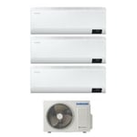 Cebu 7000+7000+18000 btu series inverter trial split air conditioner with aj068txj3kg a++ wi-fi 7+7+18 - new - Samsung