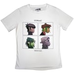 Gorillaz - T-Shirts - Medium - Short Sleeves - Demon Days - 99 - T500z